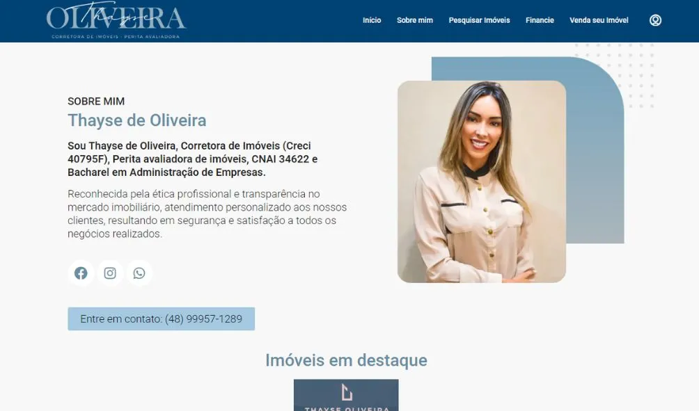 Projeto Thayse Oliveira